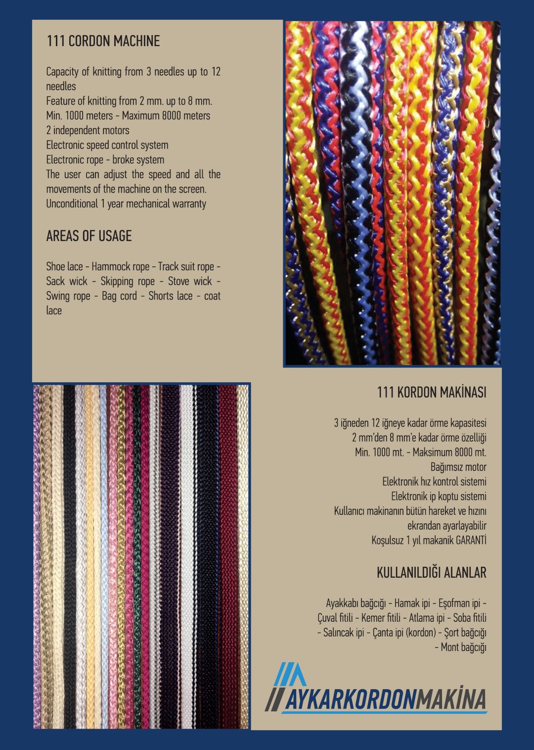 111 Kordon Makinası - Görsel 3